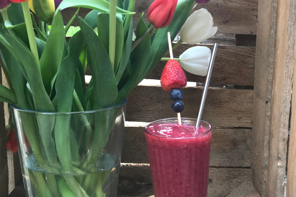 Wein-Beeren-Smoothie