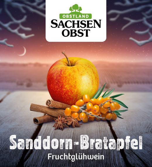 Sanddorn-Bratapfel