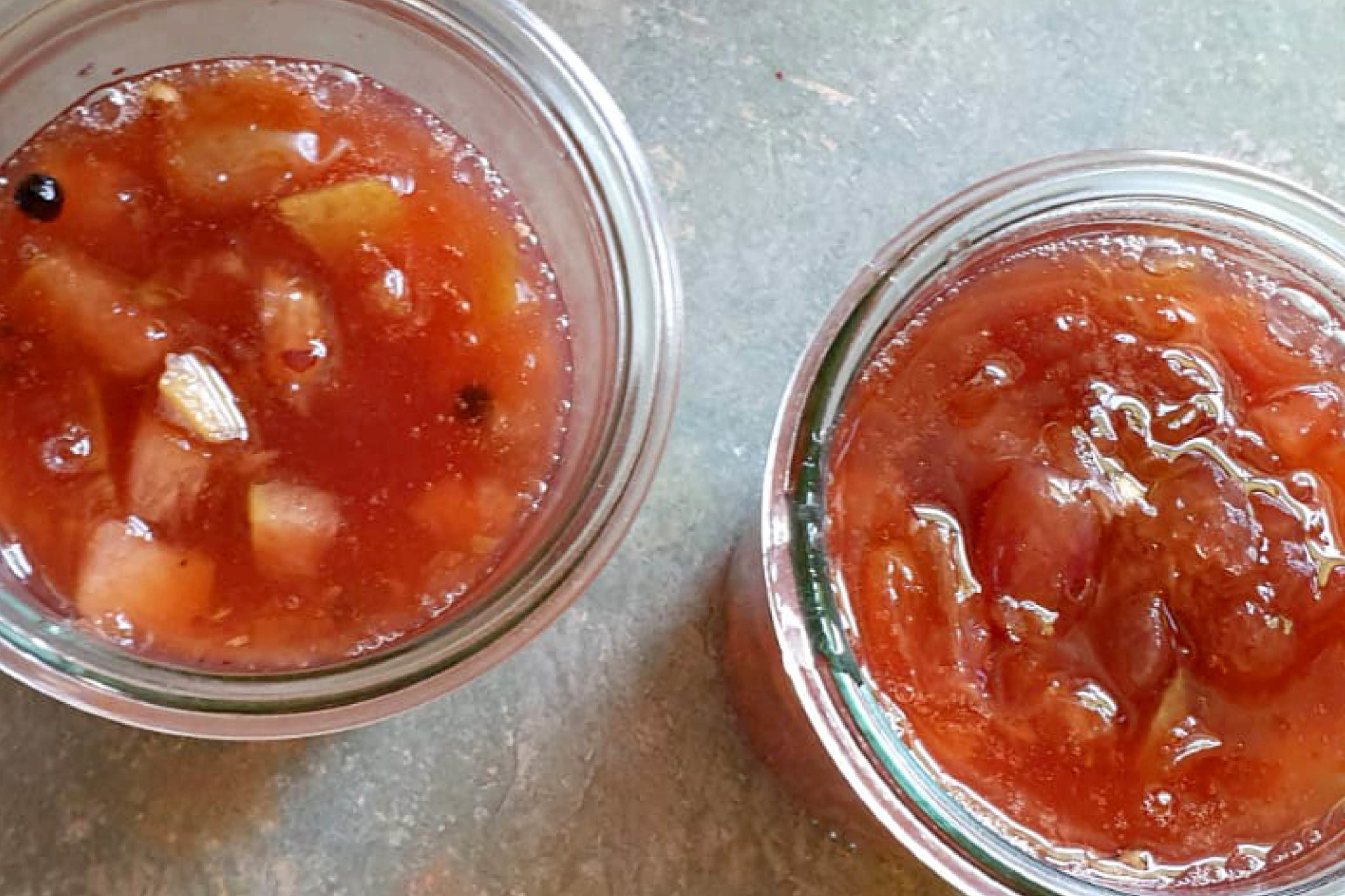 Apfel-Trauben-Chutney - Sachsenobst